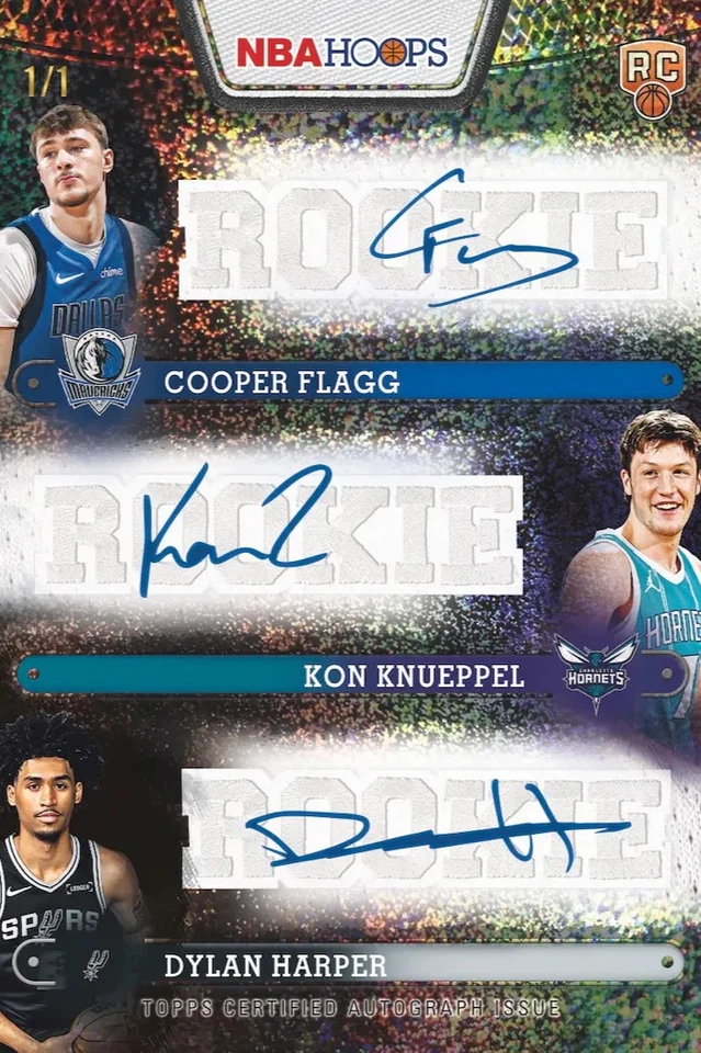 2025 TOPPS NBA HOOPS JUMBO HOBBY MIXERS @$1 W NICO!