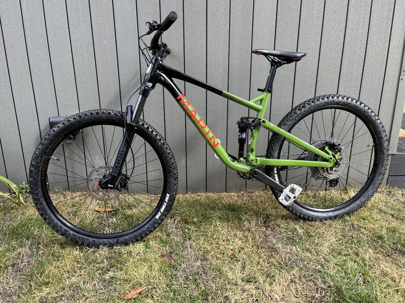 marin rift zone 1, medium frame, 27.5 wheels, 2022 model, excellent condition
