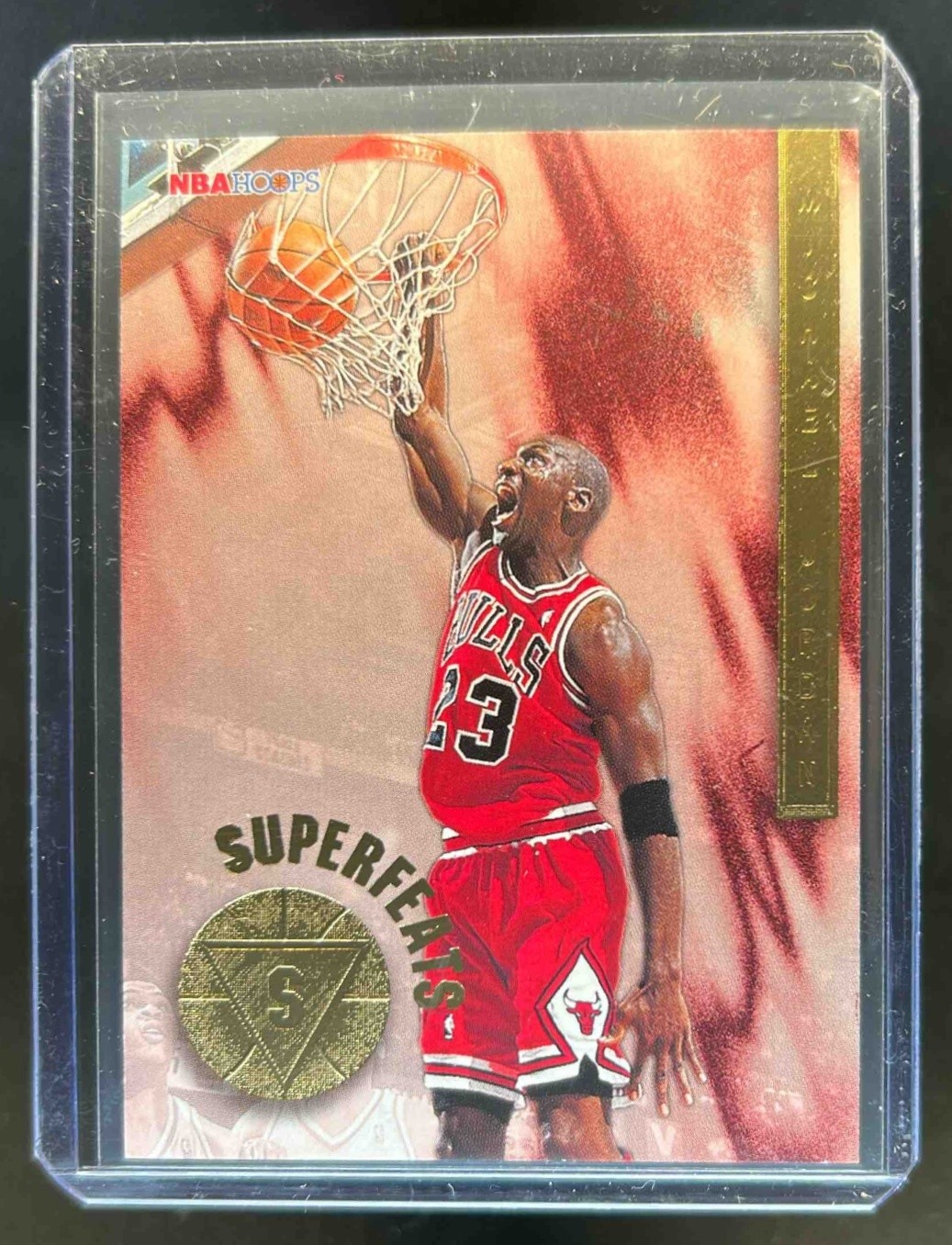 1996-97 Hoops Michael Jordan Superfeats #1 Bulls