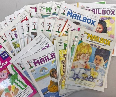 The Mailbox Idea Magazine Teachers Homeschool Lot of 31 1993-2011 Preschool READ
