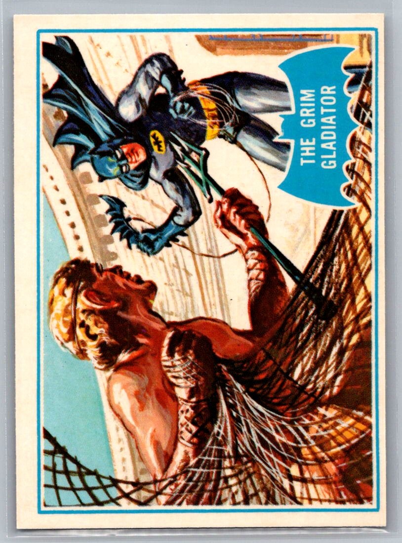 1989 Topps Batman Deluxe Reissue Edition #7B The Grim Gladiator