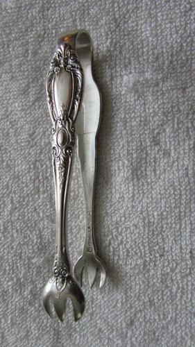 King Richard Towle Sterling Silver Pair of Sugar Tongs