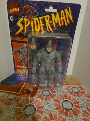 HASBRO MARVEL LEGENDS SPIDER-MAN MARVELS RHINO 9'' ACTION FIGURE MOSC
