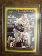 2024 Topps Update Series - Colt Keith #US73 Yellow (RC)