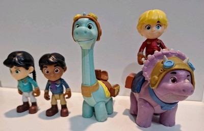 Disney Junior Dino Ranch Clover Tango Triceratops Min Miguel Jon Toys Action...