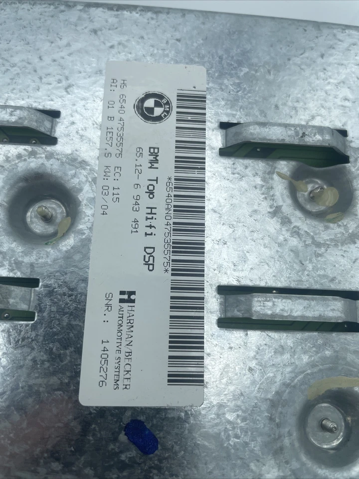 2006 - 2013 BMW 330i 328i 328xi 535i 528i 530i 550i 650i Hs7506 Amplifier OEM - Image 3 of 4