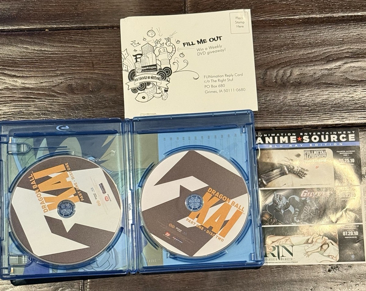 DragonBall Z Kai Part One (Blu-ray Disc, 2010, 2-Disc Set