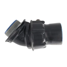 ROBROY PR5347GR 45° PVC COATED LIQUIDTIGHT CONDUIT CONNECTOR, GROUNDED, 2"