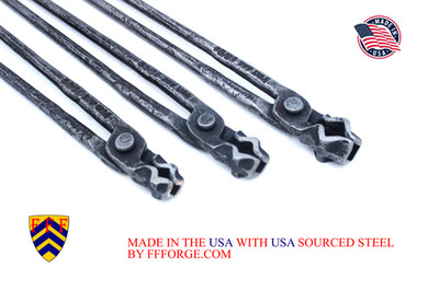 FIERY FURNACE FORGE - 3PC V JAW TONG SET