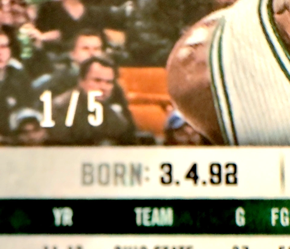 Jared Sullinger 2012 Panini Threads Father's Day #6 rookie, 1/5 extremely rare! - Image 3 of 3