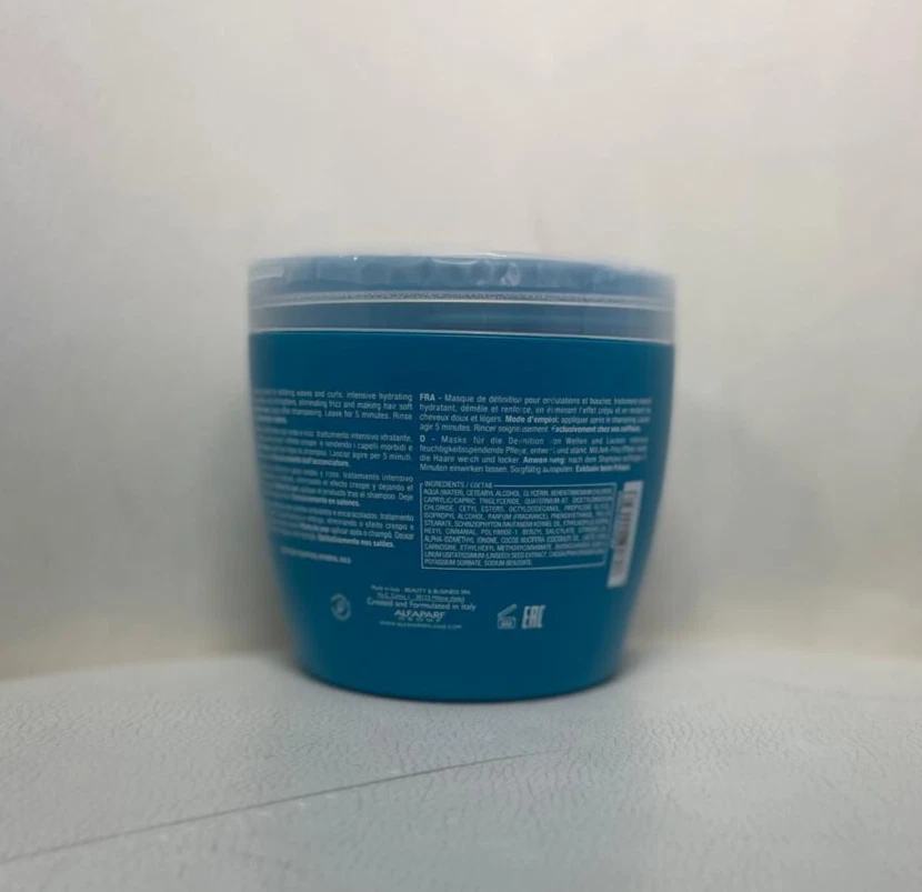 ALFAPARF Semi Di Lino Enhancing Mask To Define Waves And Curls - 500 ml  - Image 3 of 3