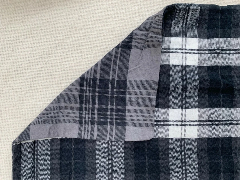 Pottery barn подростковый элемент клетку органическая фланель пододеяльник и накидка 2шт двойной - Изображение 3 из 4