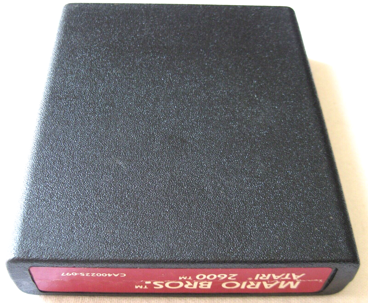 Jeu Mario Bros Version Originale Atari 2600 - Année 1978 - État Correct, Fonctionnel