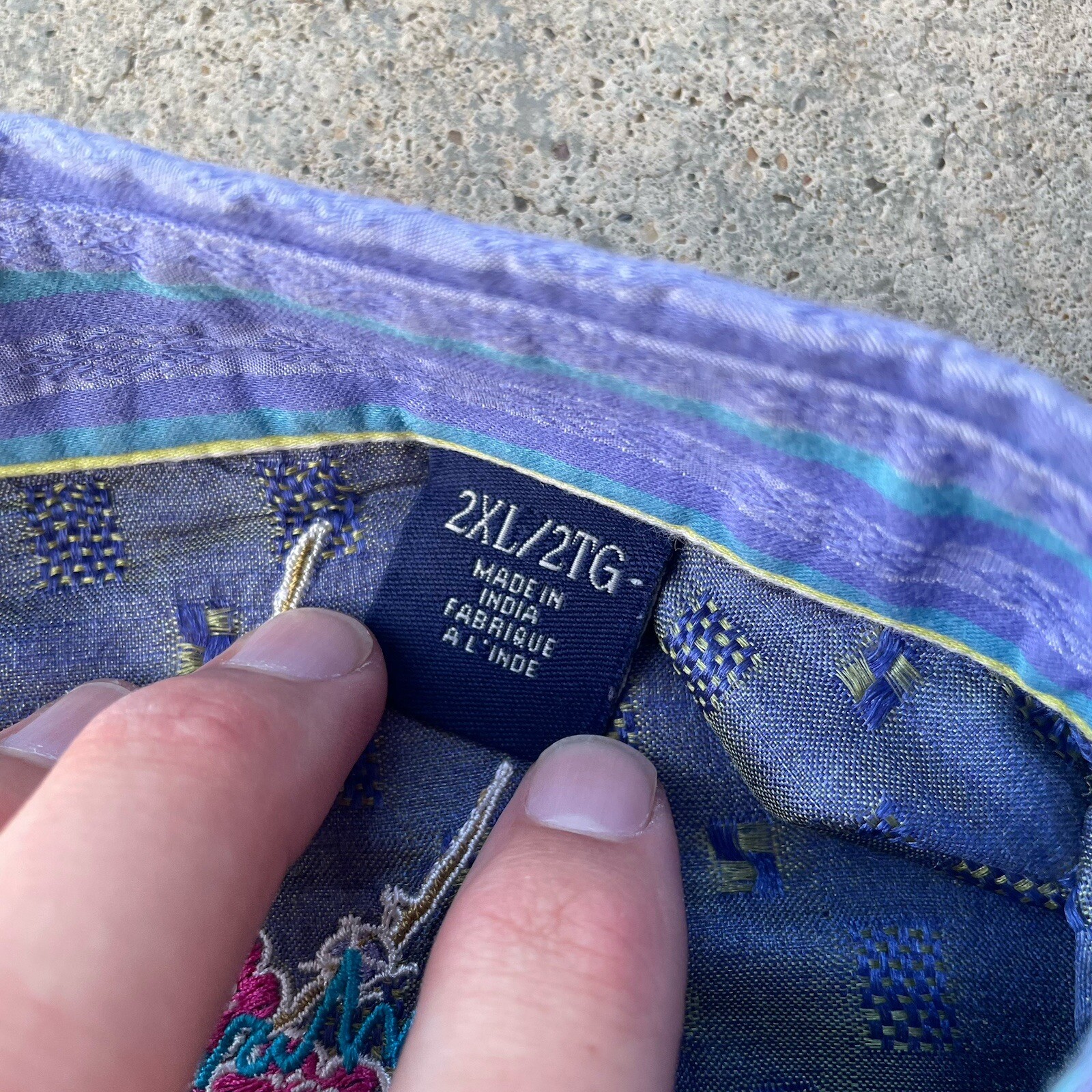 Robert Graham Button Down Shirt Collared Cotton S… - image 4