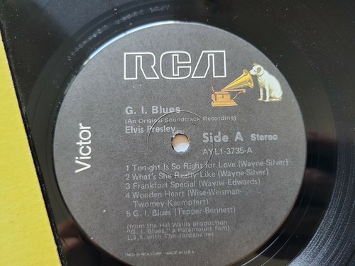 ELVIS PRESLEY - G.I. Blues (LP) 1960 ROCK & ROLL Soundtrack - Imagen 2 de 4