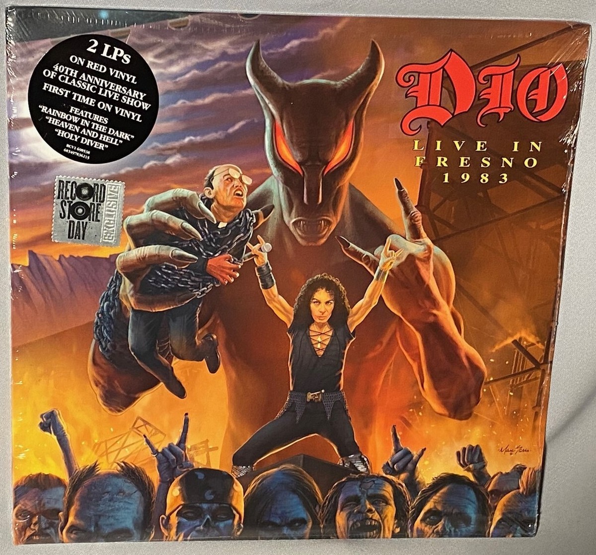 LP DIO Live In Fresno 1983 (RED VINYL, 2023) NEW MINT SEALED | eBay