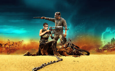 Anime Mad Max Fury Road Tom Hardy Max Rockatansky  Gaming Mat Desk 2343
