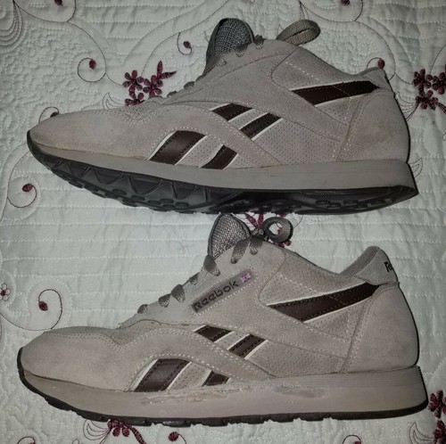 Vintage Reebok Classic Tan Running 