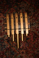 Liberty Chimes Railroad Dinner 5 Bell with Tubes For Restoration. Sounds Great.