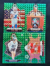 2024 Mosaic Football GREEN PRIZMS 251-400 with Rookies You Pick the Card