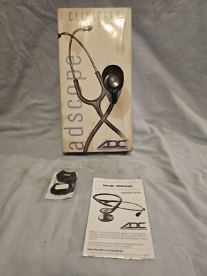 Adscope 603 Stethoscope Black Tube 22 inch 603BK 1 Ct