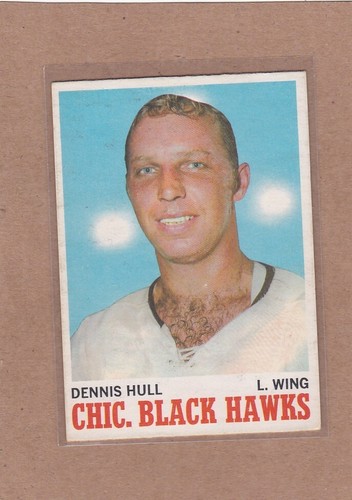 Dennis Hull #14 1970 O-Pee-Chee card