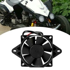 Motorcycles Electric Engine Cooling Fan Radiator Replacement Cooling Fan Black