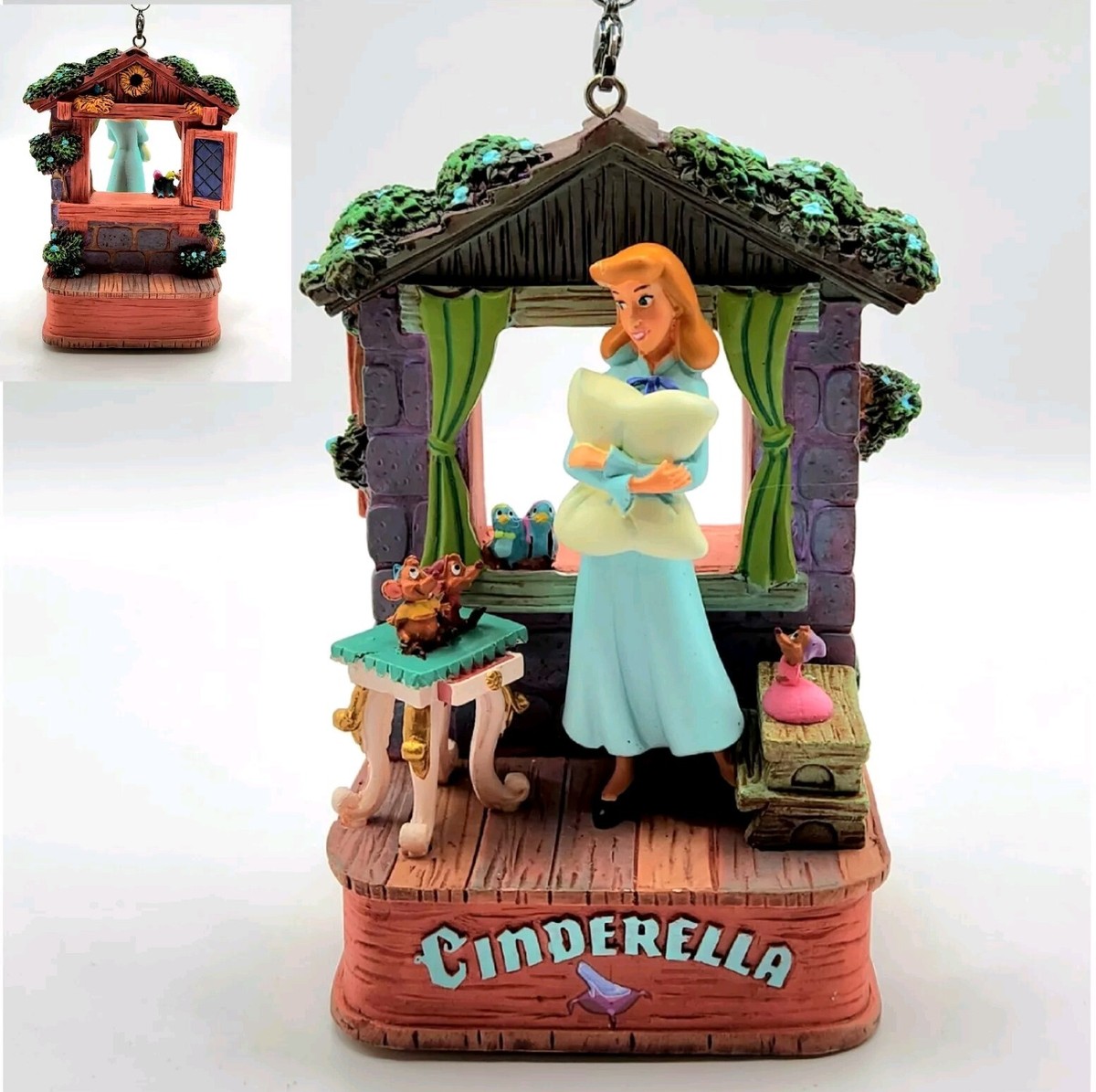 新品未使用品　Disney Cinderella オルゴール Disney Sketchbook Cinderella Singing Living Magic Ornament | eBay