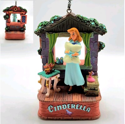 Disney Sketchbook Cinderella Singing Living Magic Ornament | eBay
