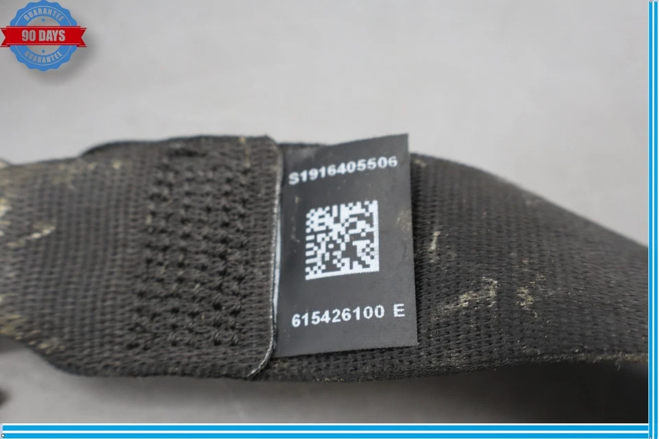 09-15 BMW 750i 750Li F01 Cinturón de seguridad trasero izquierdo lado conductor retractor OEM Foto 4 de 4