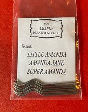 12 Genuine Amanda Jane smocking/pleater needles for Amanda Jane Pleaters