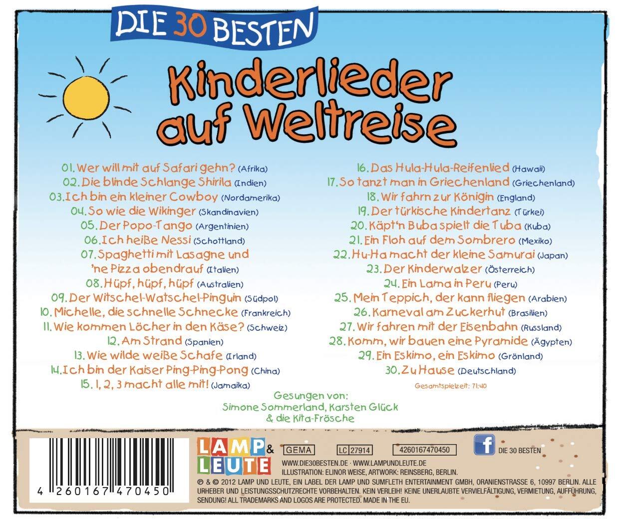 Die 30 Besten Kinderlieder Texte