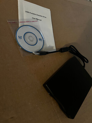 3.5Inch USB 2.0 Portable External Floppy Disk Drive 1.44Mb Reader FDD PC F2Q8 
