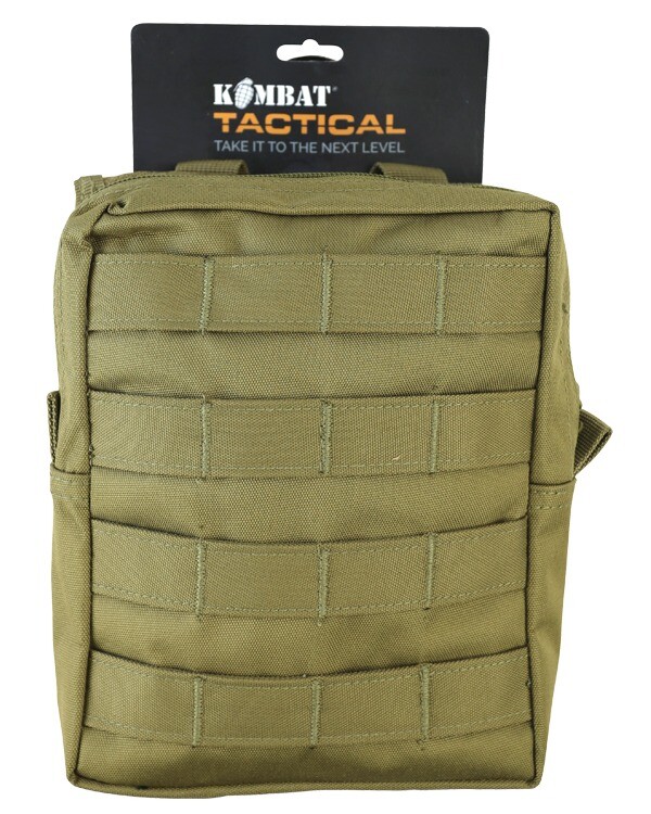 Tasca Utility Kombat UK Large In Tessuto Modulare Militare (MOLLE)