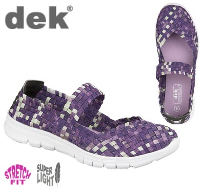 elasticated pump shoes