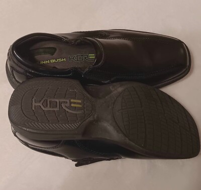 Nunn Bush Mens Black Smooth Bleeker Street Slip On Dress  display picture 1