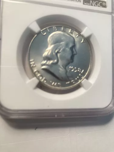 1958 D Franklin Half Dollar NGC MS64 Lot 381