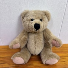 Vintage Jointed Brown Teddy Bear Stuffed Animal