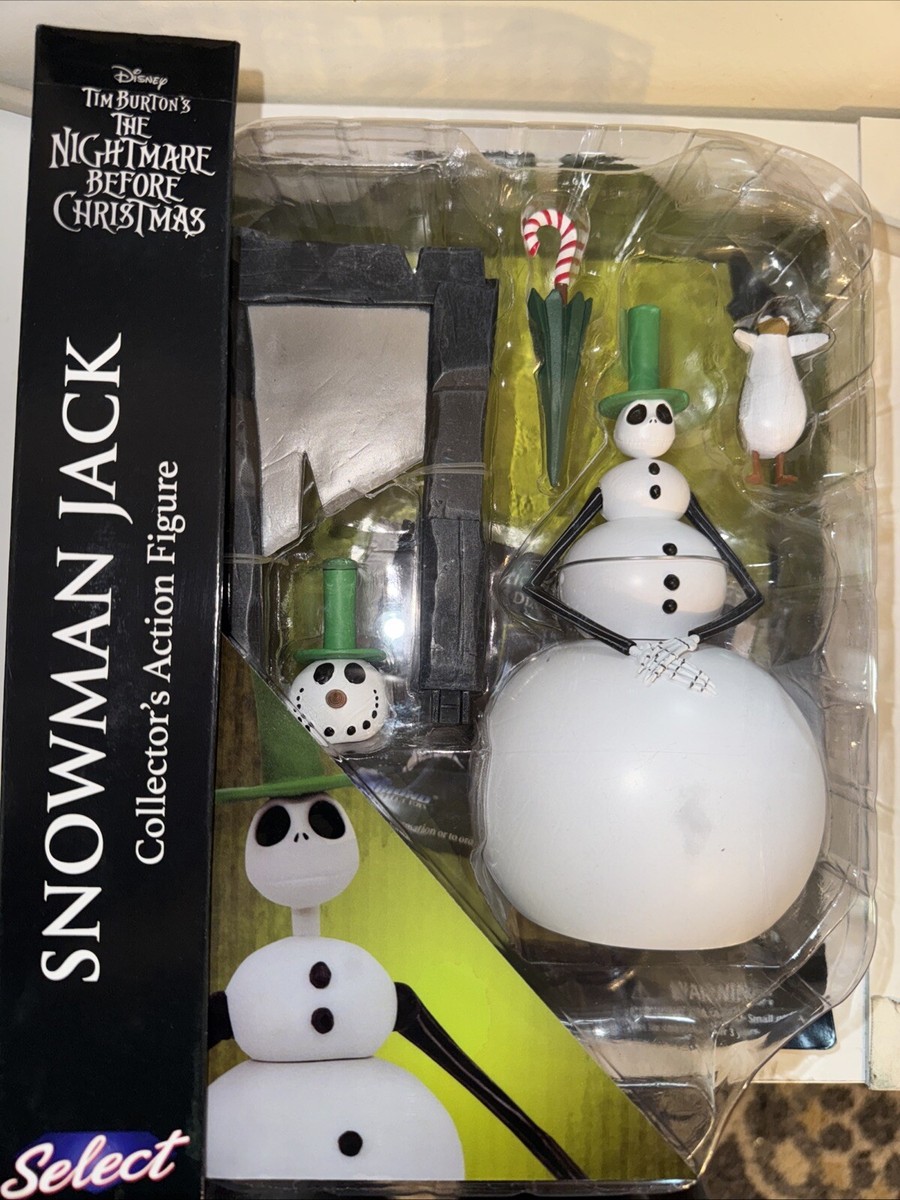 Diamond Select Nightmare Before Christmas Snowman Jack Action