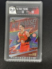 TRAE YOUNG 2019-20 CLEARLY DONRUSS MY HOUSE HOLO GOLD SPARKLE SSP HGA 9 Read