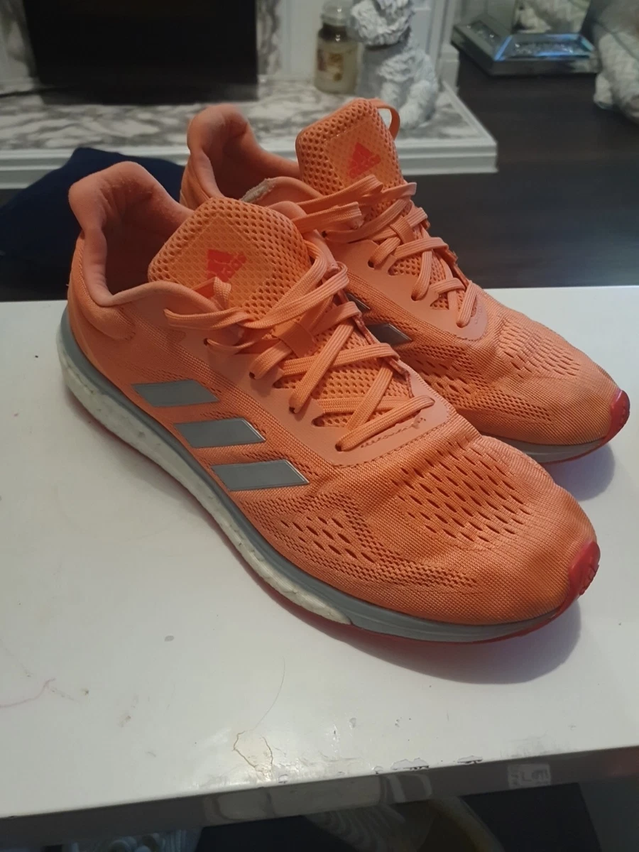 Women s Adidas Revenge Boost 2 Acid Orange Trainers UK 7.5 EU 41.5 Pre Loved