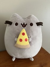 Pusheen w/ Pizza Slice PLUSH 9  Gund 2017 Stuffed Animal Cat
