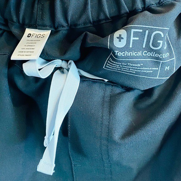 FIGS Pisco™ Basic Scrub Pants/ Black - image 9