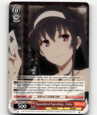 Weiss Schwarz Squandered Spendings, U Saekano How to Raise a Boring Girl... flat