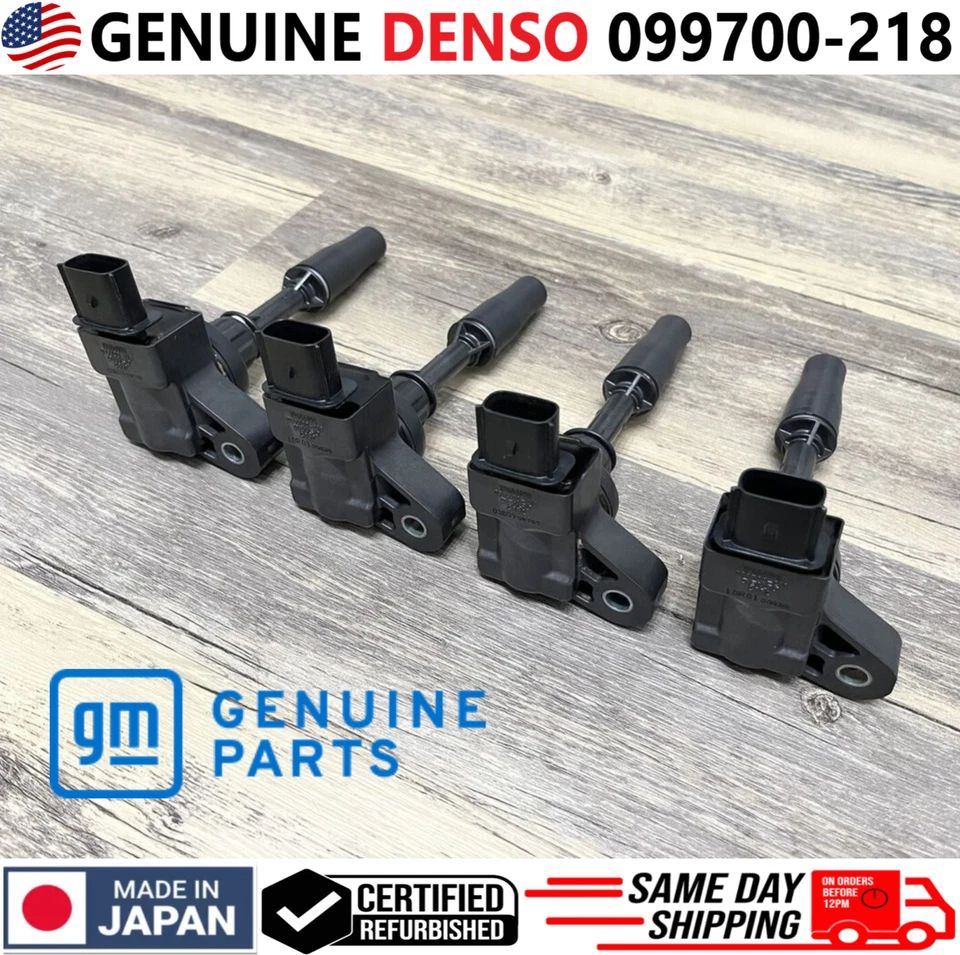 Bobinas de encendido OEM DENSO para Buick Chevrolet Cadillac GMC 2013-2021, 099700-218 Foto 4 de 4