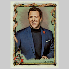 Adam Lefkoe #217 2023 Topps Allen & Ginter Silver Foil Sportscaster Baseball MLB