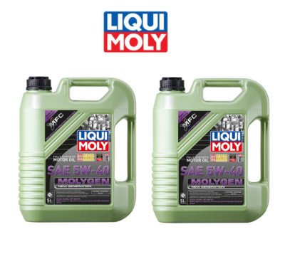 Liqui Moly MOLYGEN New Generation 5W-40 For VW BMW Porsche Audi 10 Liters