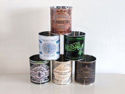 Replik Vintage Retro Bier Gin Pub Bar Erinnerungsstücke Neuheit Blechdosen