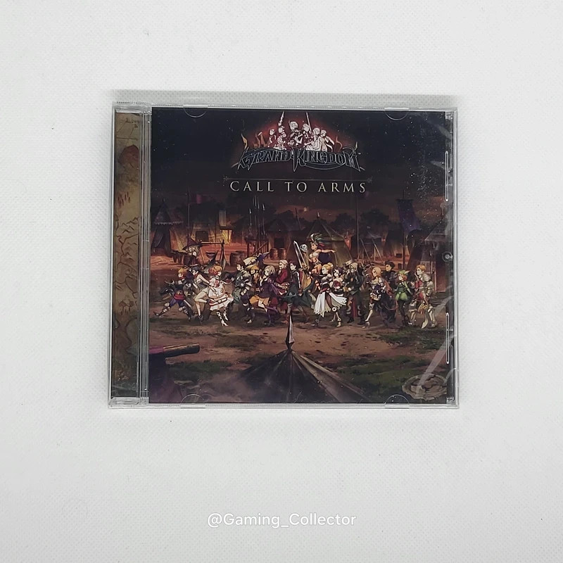 Grand Kingdom Call to Arms : Disque Soundtrack/Music Promo (Ps4/Ps vita)