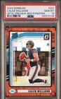 2024 Donruss -Rated Rookie Caleb Williams Optic Preview Red Pandora Prizm Psa 10